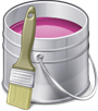 Pot de peinture